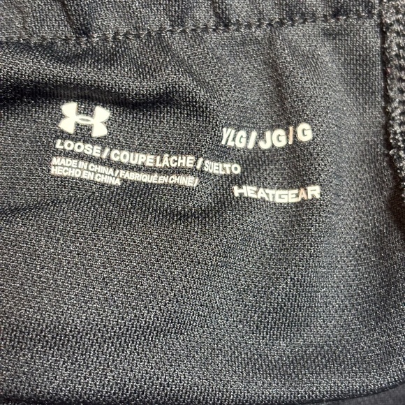 Under Armour Women's Black and White Athletic Shorts - Picture 5 of 5